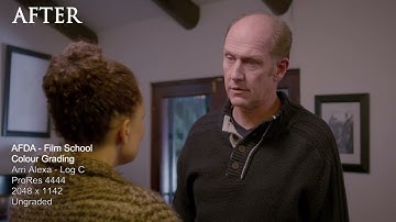 arri alexa C-log color grade test