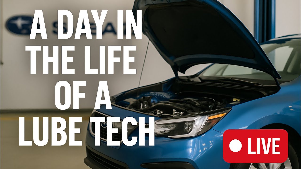 A day in life as a lube technician-shop no View
