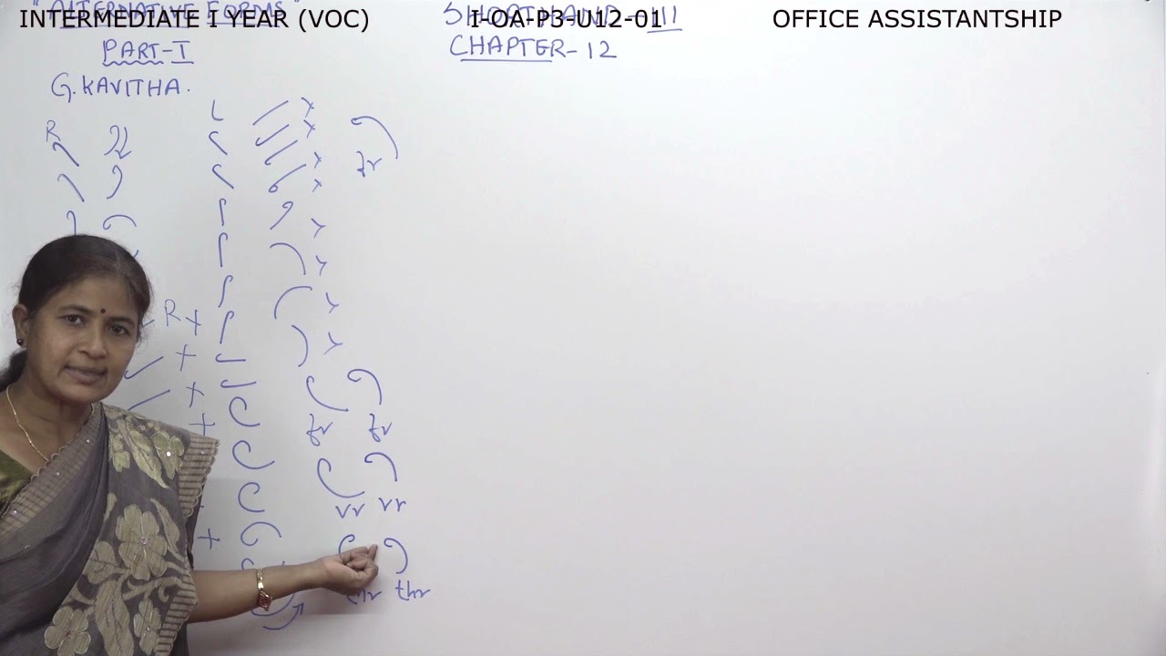 INTERMEDIATE VOCATIONAL 1ST YEAR - OFFICE ASSISTANTSHIP