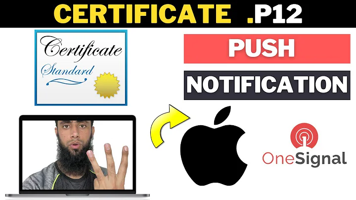 Certificate.P12 | Can't Find Private Key for Apple Development Push Services Notification OneSignal