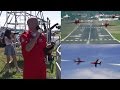 🇬🇧 The Last of The Great Red Arrows Full Displays at Farnborough International Airshow.