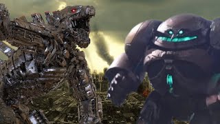 MechaGodzilla (2021) vs. Death Egg Robot