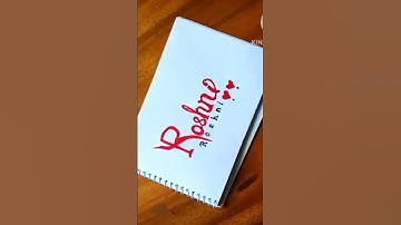 ✨Beautiful handwriting style 💖 creative name design 🥰💞