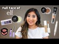 Full Face of Elf Makeup Products! | What&#39;s Products Are Worth Getting?!