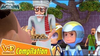 Vir The Robot Boy | Non Stop Action | Cartoon For Kids | Compilation 34