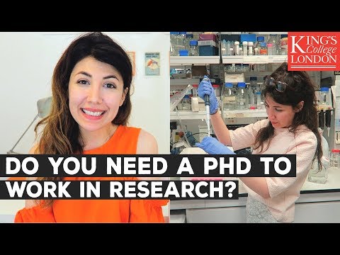 वीडियो: क्या आपको शोध सहायक बनने के लिए पीएचडी की आवश्यकता है?