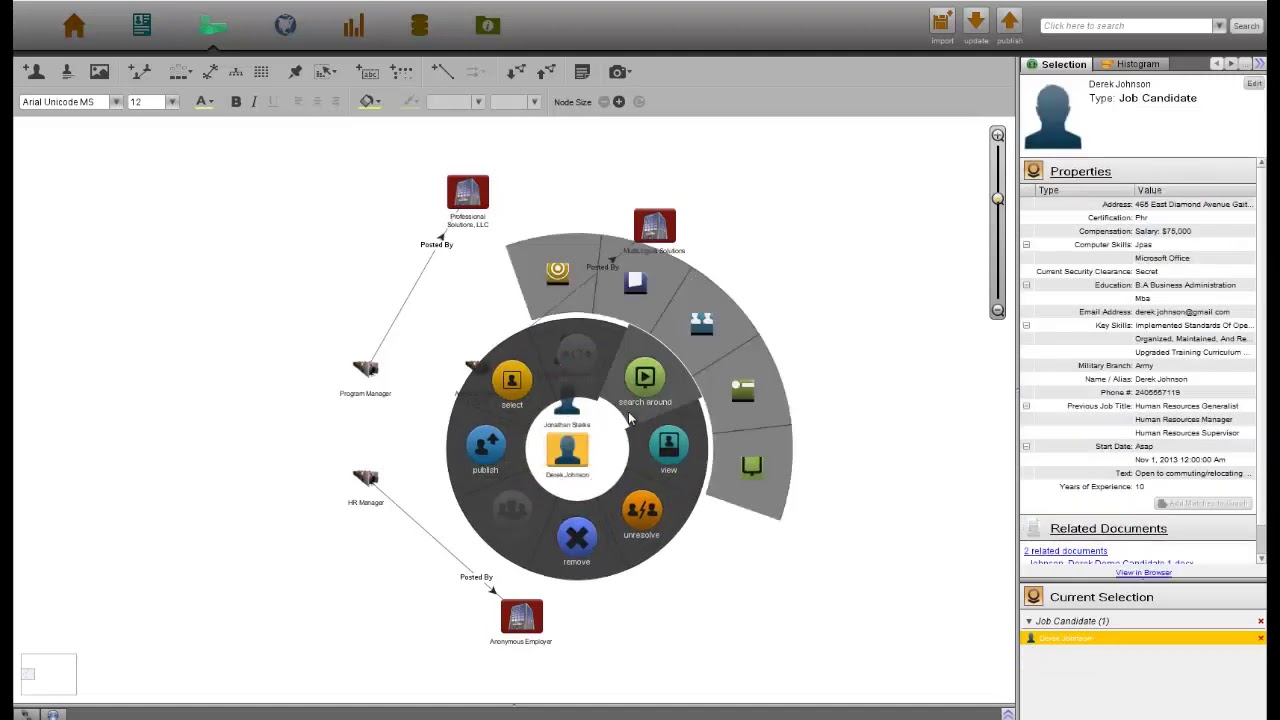 Praescient Veterans First - HR Management Leveraging Palantir - YouTube
