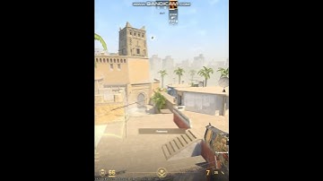 Mirage "CS2" 3 smoke grenades on (fake) A from house B