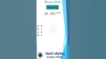 Nice Negative Decimal Exponents Math Simplification | Can you Solve this ? #shorts #shortsfeed