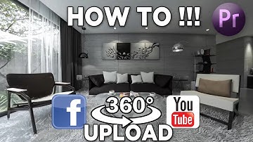 How to Upload 360 Video & Image on Facebook and Youtube VR  _ Convert image to video in Premiere Pro
