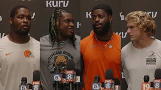 Zion Johnson, Quincy Williams, Jared Verse & Carson Schwesinger Press Conference | September 10th