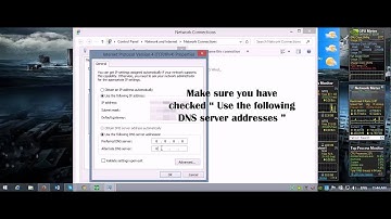 Increase internet speed using Google DNS - Windows 8.1