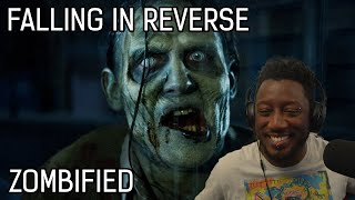 TheBlackSpeed Reacts to Zombified by Falling In Reverse! Relevant for today's generation.