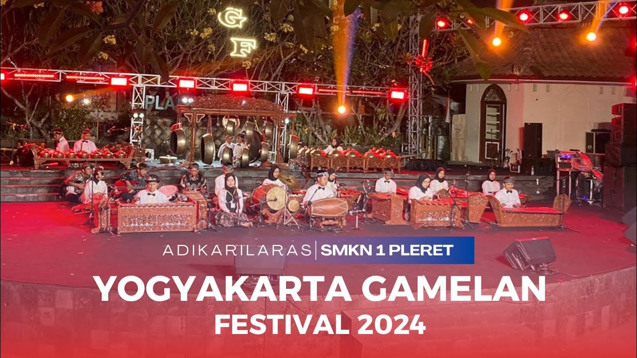 ADIKARILARAS karawitan SMKN 1 PLERET tampil di Yogyakarta Gamelan festival✨
