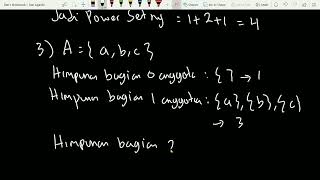 Set | Power Set Set | Power Set