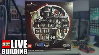 🚀 LIVE: Building LEGO UCS Star Wars Death Star 75419 Part 5 | Epic Star Wars LEGO Build! 🌌✨