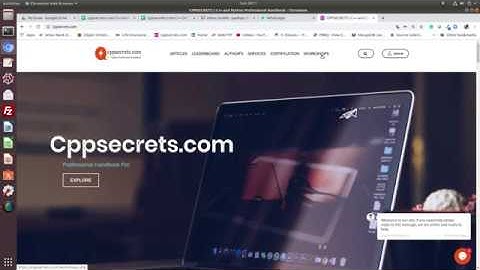 cppsecrets.com C++ Oct 2019 Intern Welcome Session