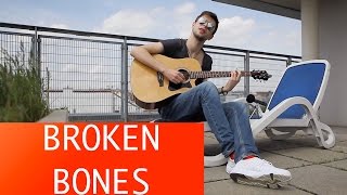 Video thumbnail of "Kaleo - "Broken Bones" Acoustic cover by Bogdan Shostak"