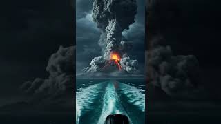 Front Row To Fury Volcano Eruption Caught From A Boat