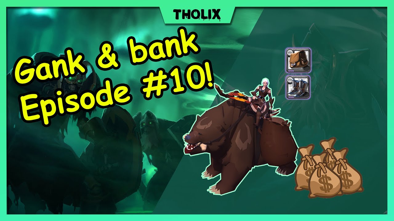 [Albion Online] Gank & Bank [Episode 10] Transport oxe with over 200