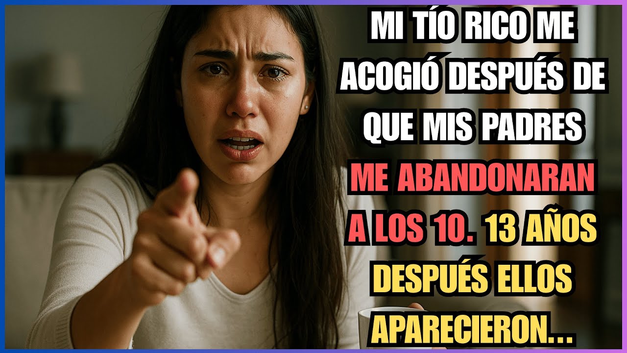Mi TÍO RICO me ACOGIÓ después de que mis PADRES me ABANDONARAN a los 10. 13 AÑOS DESPUÉS ellos...