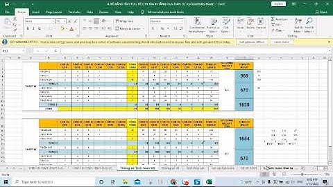 File excel tính toán cấp thoát nước