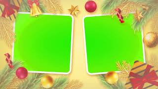 Green Screen Graphics | Christmas Photo Slide show Template | HD 1080P