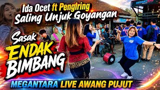 Duet goyang ida ocet ft pengiring - sasak endak bimbang - megantara live awang pujut
