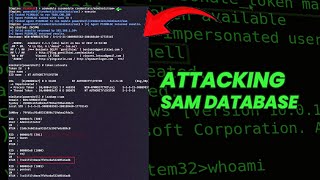 How Hackers Dump Windows Passwords (Leverage Credentials)