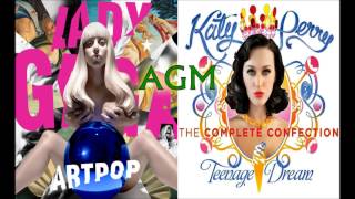 Katy Perry vs  Lady Gaga - The G.U.Y. That Got Away (Demo)
