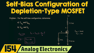 Zelf-biasconfiguratie van verarmings-type MOSFET