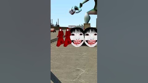 Aka Manto And Yoshie Chasing On Road Nextbot Gmod