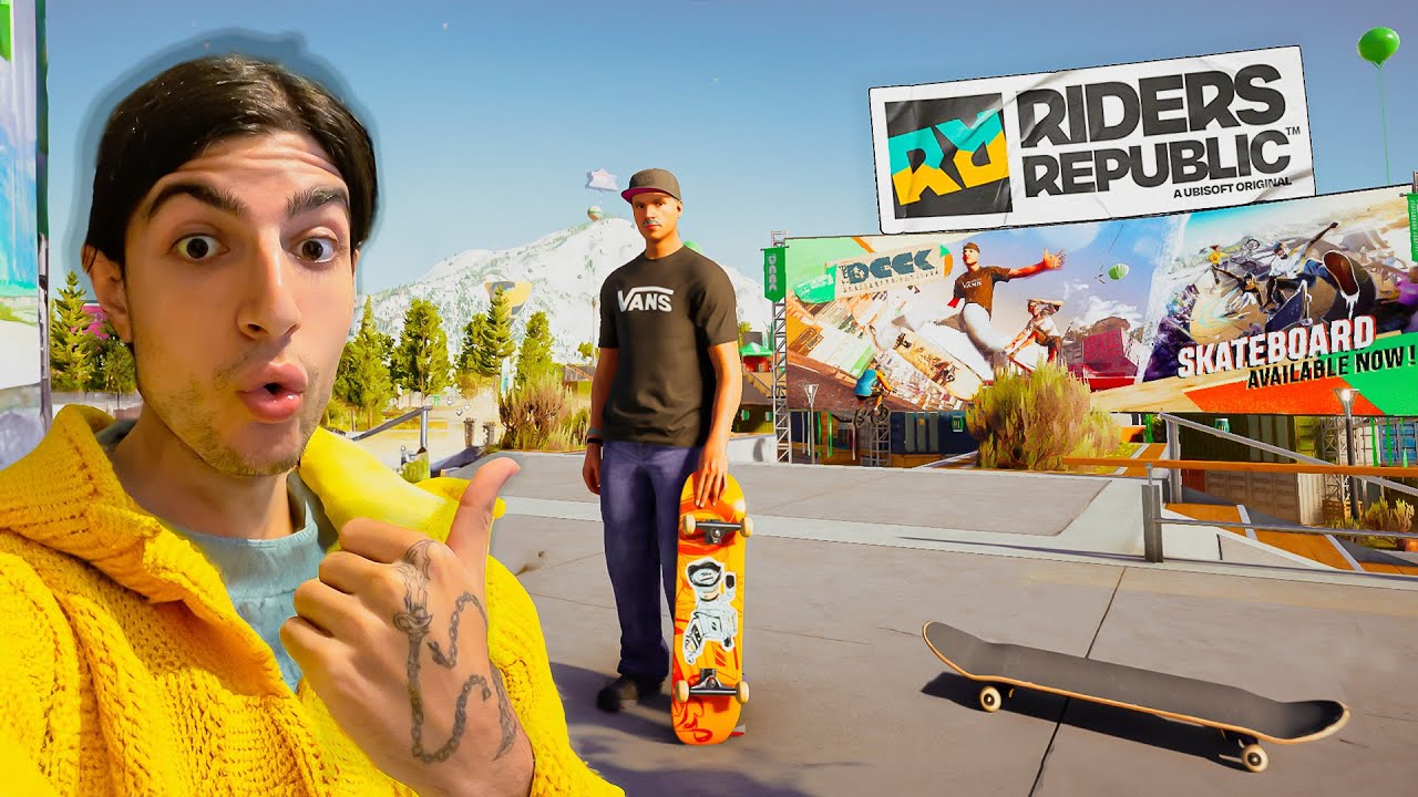 Riders Republic Skateboarding First Impressions - The Wait Is Over! (4K)