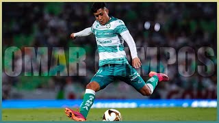 Omar Campos | Mejores Jugadas Defensivas y Goles | Santos Laguna - 2021 by EE