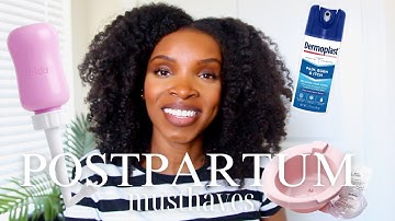 POSTPARTUM ESSENTIALS 2023 | What you REALLY need for recovery!