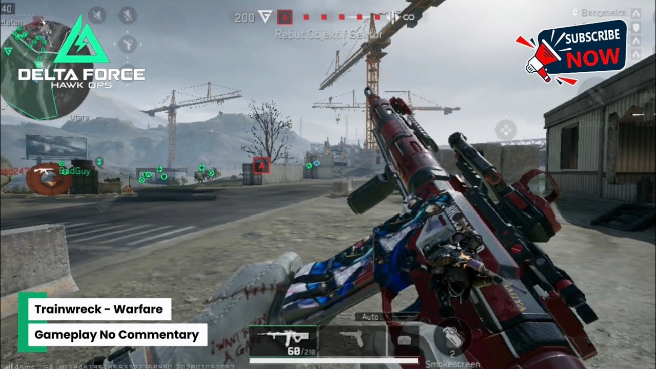 DELTA FORCE MOBILE - M4A1 AMIYA GAMEPLAY ( No Commentary )