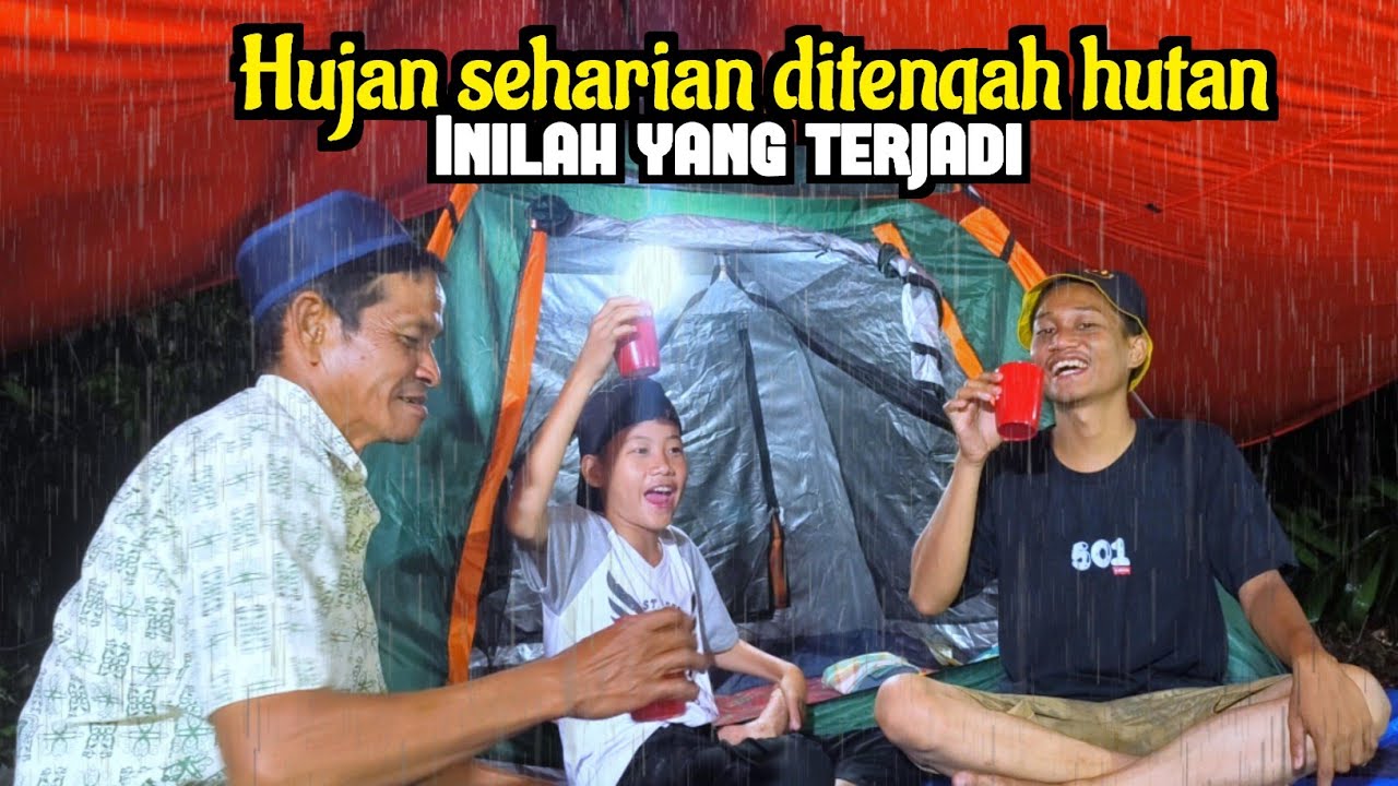 diguyur hujan deras siang malam, inilah yang terjadi relaxing rain sound