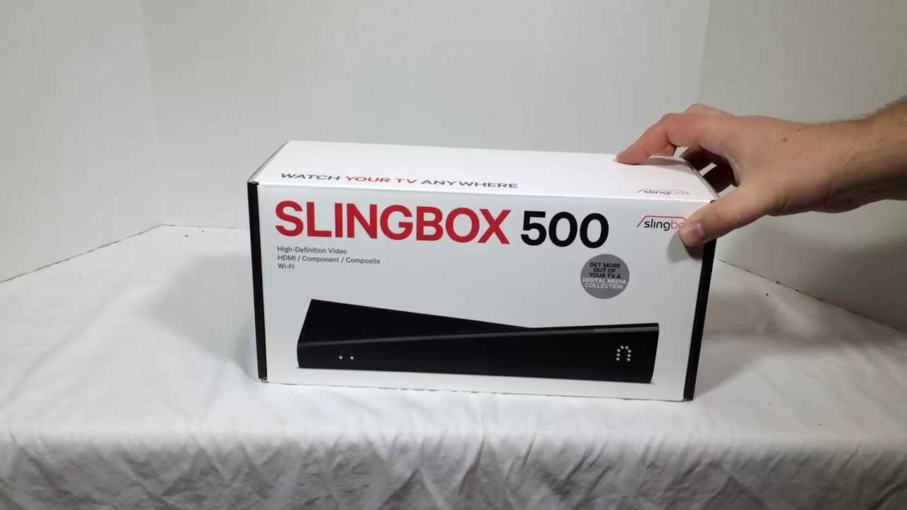 Slingbox 500 Unboxing And Review Slingbox - YouTube