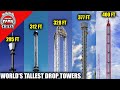 Top 10 TALLEST Drop Towers on Earth