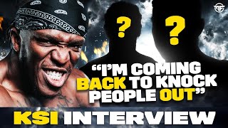 "I'm coming back to KNOCK PEOPLE OUT!" - KSI reveals his boxing return