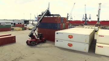 Tier 4 final engine powers - Taylor Container handler (Off-Road Machine)