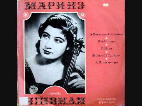 Marina Yashvili - Sarasate Carmen Fantasy -- 1975