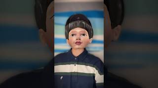 【Squid Game】Cheol-su doll Makeup