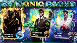 I Opened 5 Random Iconic Packs... Was It Worth It? | Madden Mobile 26