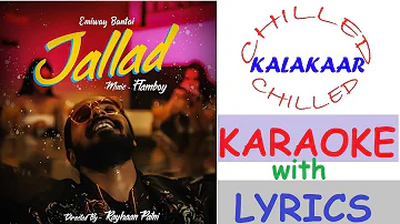 Emiway Bantai|Jallad|Karaoke Beat With Lyrics