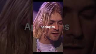 nirvana all apologies live