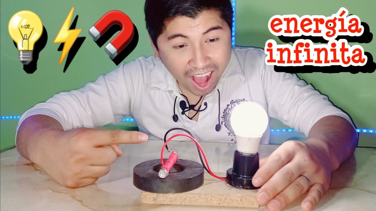 como hacer energía infinita con imanes ¿será verdad?⚡💡🧲 infinite energy