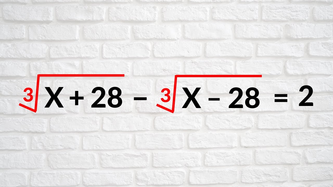 Spain | Math Olympiad | A Nice Algebra Problem - YouTube