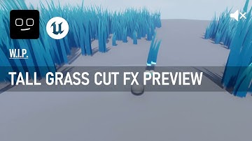 Harvest grass the cool way in UE? - WIP #1