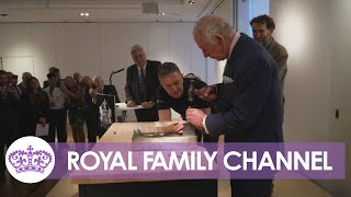 King Charles Leaves his Mark at Goldsmiths’ Centre